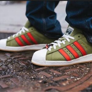 ADIDAS Men’s Shelltoe TMNT teenage mutant ninja turtles NEW in box